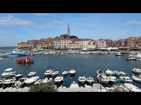 Quick Look Around The Harbor in Rovinj, Croatia