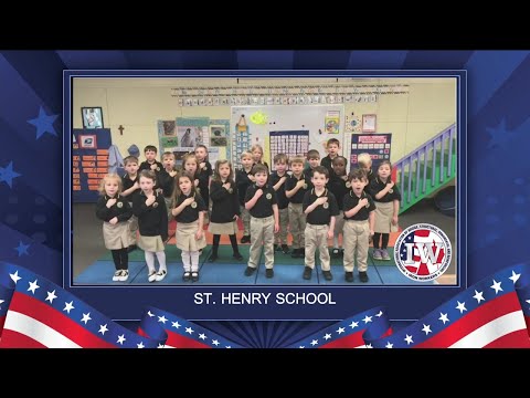 The Morning Pledge - St. Henry School - 2/26/19
