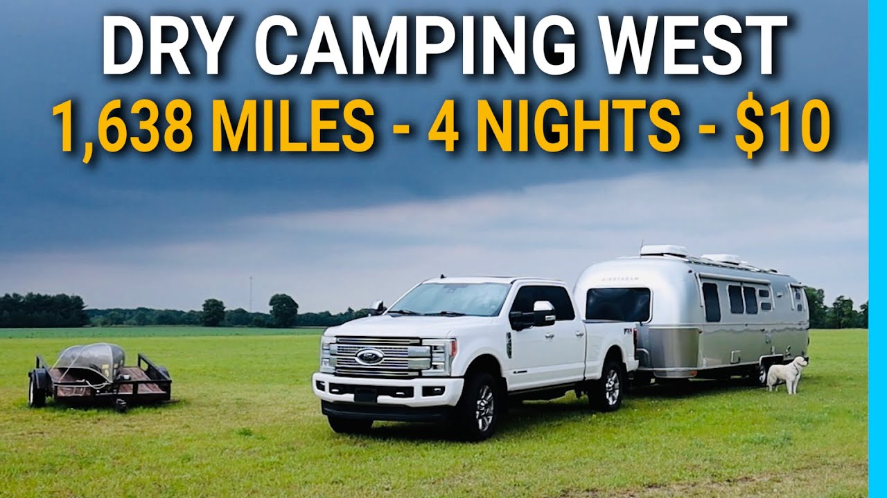RV Day in the Life: Dry Camping All the Way West!