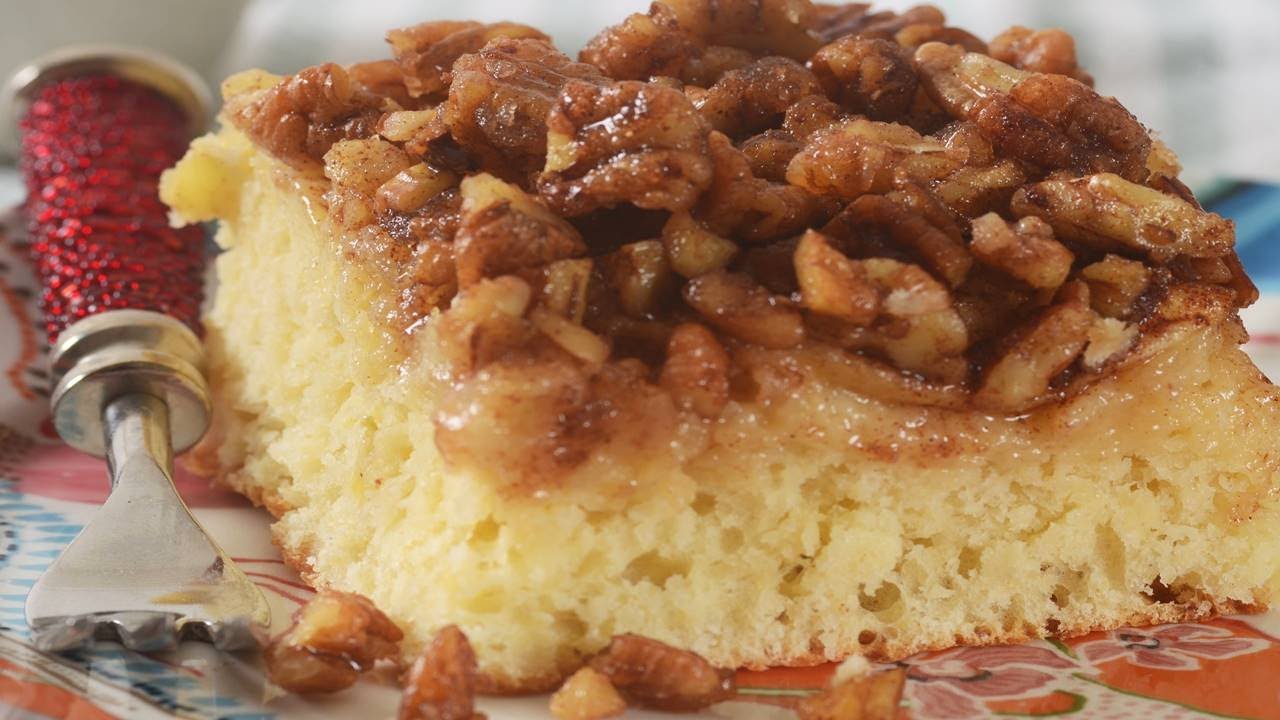 Демонстрация рецепта яблочного пирога с пеканом и дрожжами — Joyofbaking.com