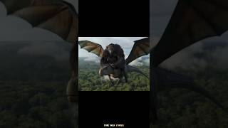 Flying Dinosaur Ai Battle Titanoboa Vs Kingkong animated Story#short #ai#viral#trending