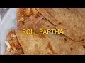 Chicken roll paratha recipe #food #foryou food fusion #recommended 