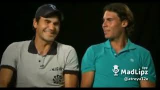 El gracioso complot de Rafael Nadal y Roger Federer en contra de Novak Djokovic