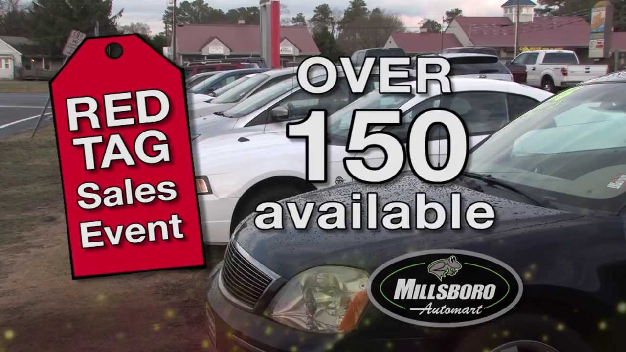 Millsboro Automart Used Dealership of Delaware's Red Tag Sales Event