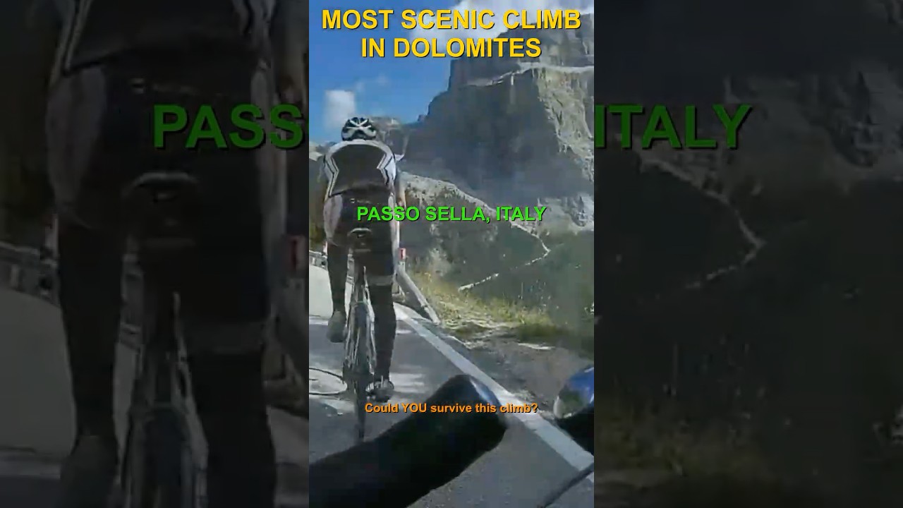 These Passo Sella Hairpins Do Not Look Real – 2,244 m Dolomites Ride