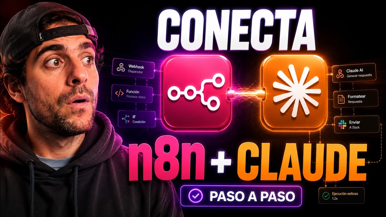 Cómo Conectar n8n con Claude para Crear Automatizaciones con IA - YouTube