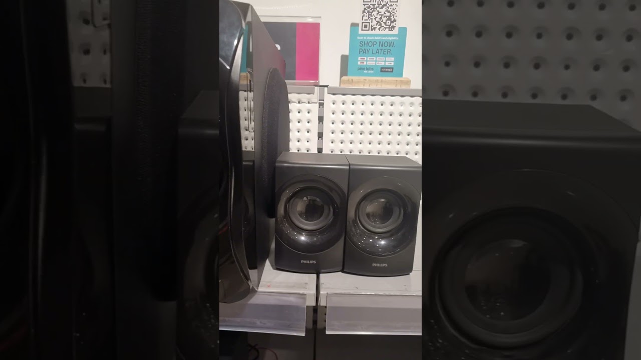 Philips Audio SPA8000B/94 5.1 Channel 120W Multimedia Speaker System with Bluetooth 