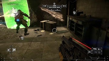 Killzone: Shadow Fall - Classic Warzone on The Divide Map: Search & Defend VC30 Sickle (Shotgun)