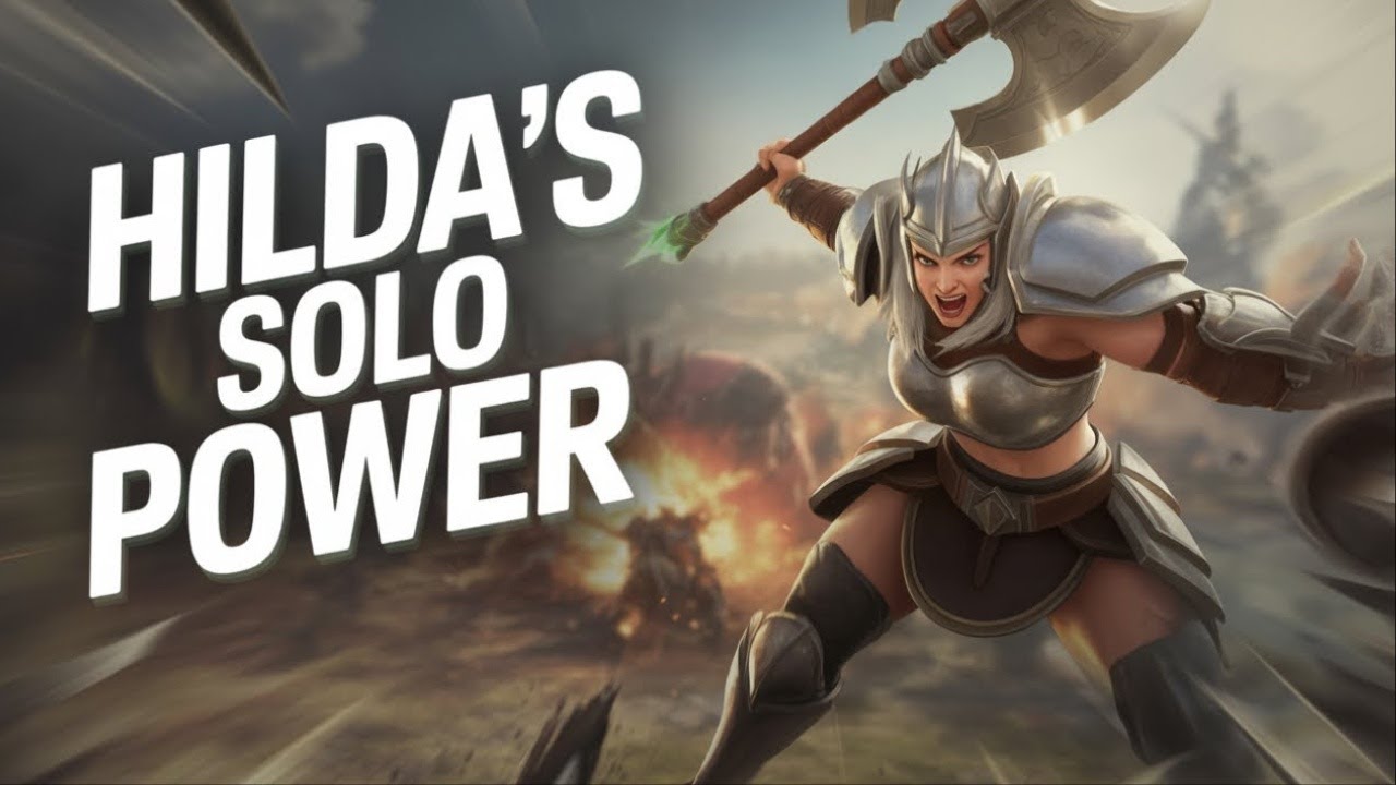 MLBB Hilda Is NOT a Tank… She’s an Assassin | MLBB SoloQ Carry Guide 🔥