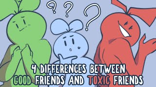 4 Differences Between Good Friends and Toxic Friends Resimi