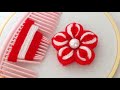 Easy Woolen Flower Making Idea using Hair comb - Hand Embroidery Design - Amazing Trick - No Crochet