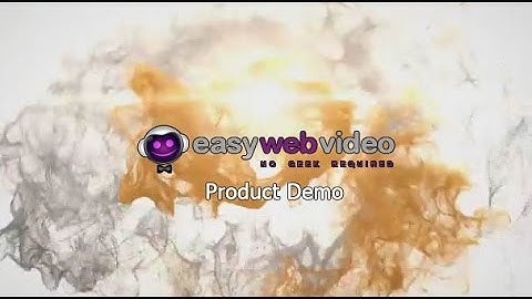Easy Web Video Generator official demo