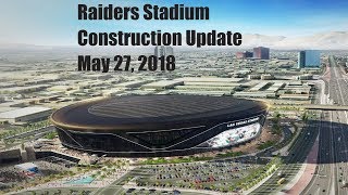 This is my las vegas raiders stadium construction update on
05-27-2017. there no action the site today. it a sunday and memorial
day weekend. please...