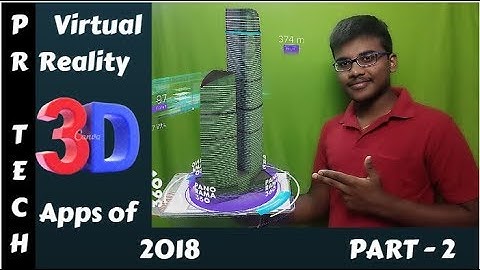 Top 3 Augmented Reality Apps of 2018 Part - 2|In Hindi |PR Tech