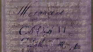 Zelenka - Sub olea pacis, ZWV 175.  {Autograph score   4k HD}