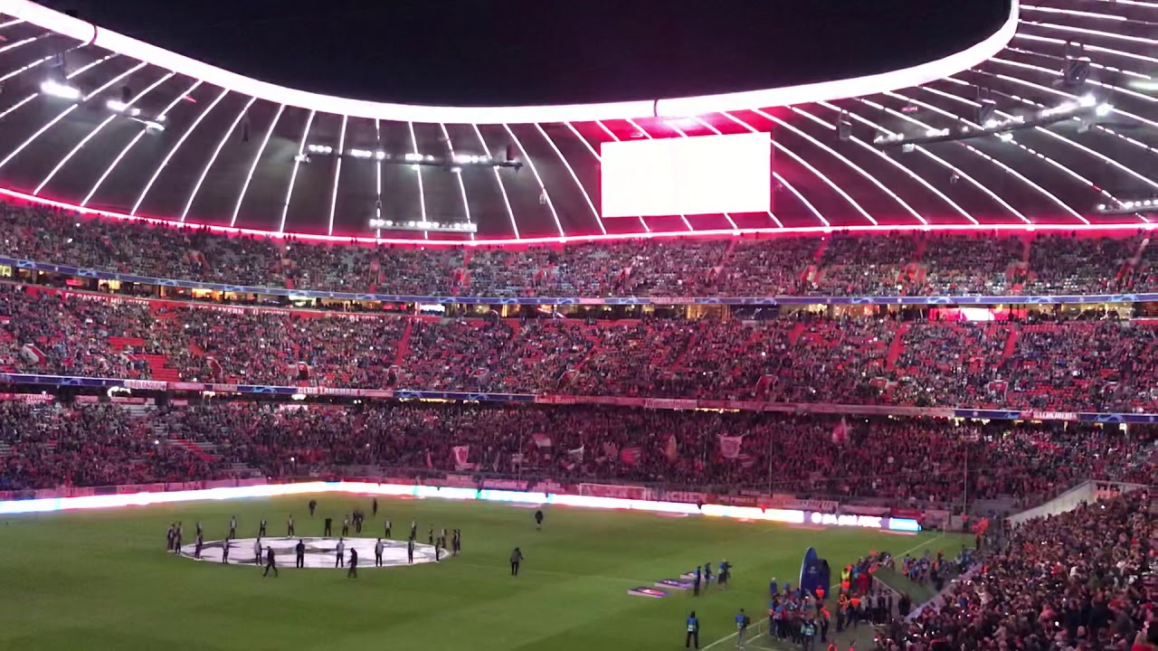 Fc Bayern Munchen Roter Stern Belgrad Die Mannschaftsaufstellung Live Aus Der Allianz Arena Youtube