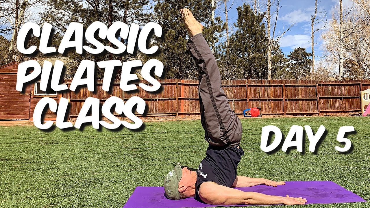 Day 5 - Classic Pilates Mat Class | 7 Day Pilates Challenge | Sean Vigue Fitness
