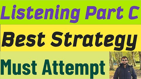 OET Listening Part C|OET Listening Part C Tips|How To Attempt OET Listening Part C|OET Listening  C|