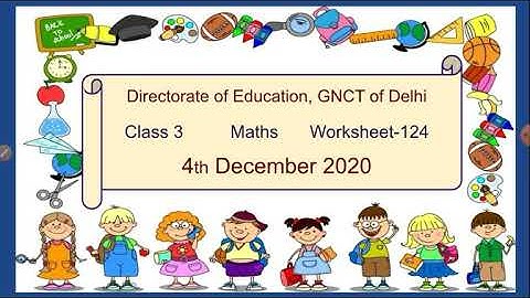 Worksheet-124|Class-3|Maths|Measuring Length using non standard units|DOE|by inhale knowledge