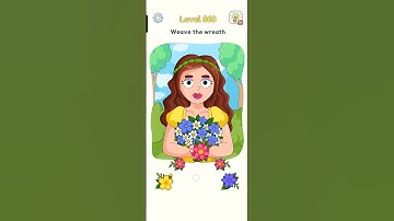 DOP 3 Level 568 Walkthrough - "Weave the wreath" #shorts