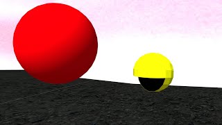 Bounce Ball Vs Pacman - 3D animation video in android | Created with Prisma3D screenshot 3