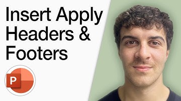 How To Insert Apply Headers & Footers In Ms Ppt 365 -PPT - Add Header & Footer (Full 2025 Guide)