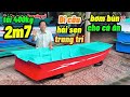 XUỒNG CÂU 2m7 DU LỊCH TRANG TRÍ, CHO CÁ ĂN COMPOSITE BỀN ĐẸP.sáu hoà 0766.952.171