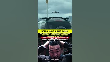 World FIRST Car-Integrated Drone System | Drone Docking in Your Car?! | BYD