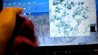 ink and wash painting-interactive art of crochet pressure sensor