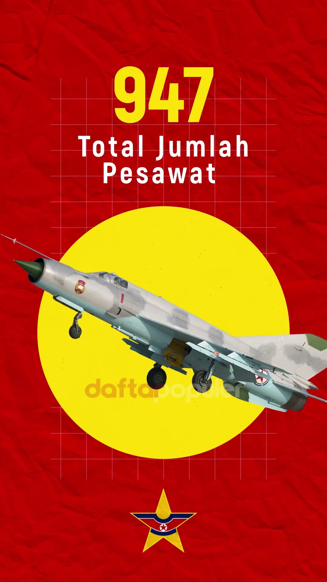 Korut Jadi Ancaman Besar Armada Udara Amerika! Seberapa Kuat Militer Angkatan Udara Korea Utara?
