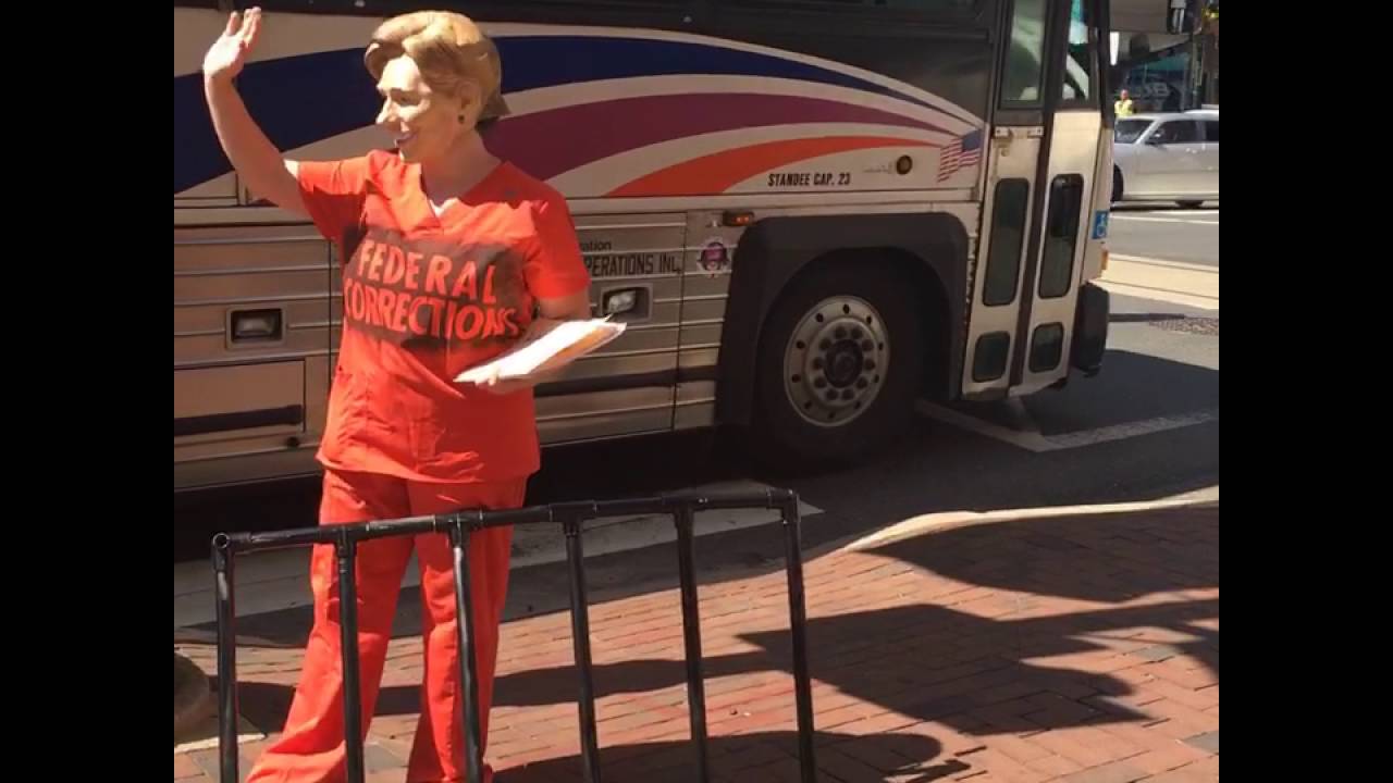 secure server Prison Hillary Clinton on the Streets of Philadelphia | Secure America Now