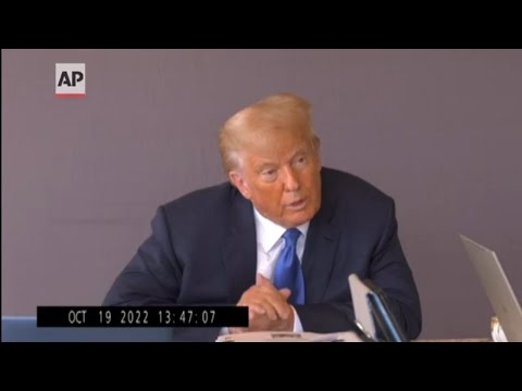 AP Explains: Trump's video deposition in rape lawsuit made public