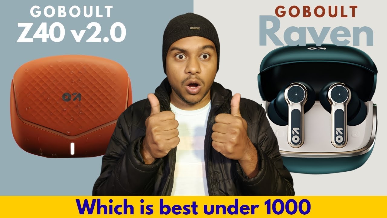 COMPARISON - Goboult z40 v2.0 vs Goboult raven | Which is best under 1000