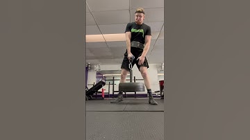 Rolling Thunder 140 lbs x 7 🔥#gripstrength #griptraining