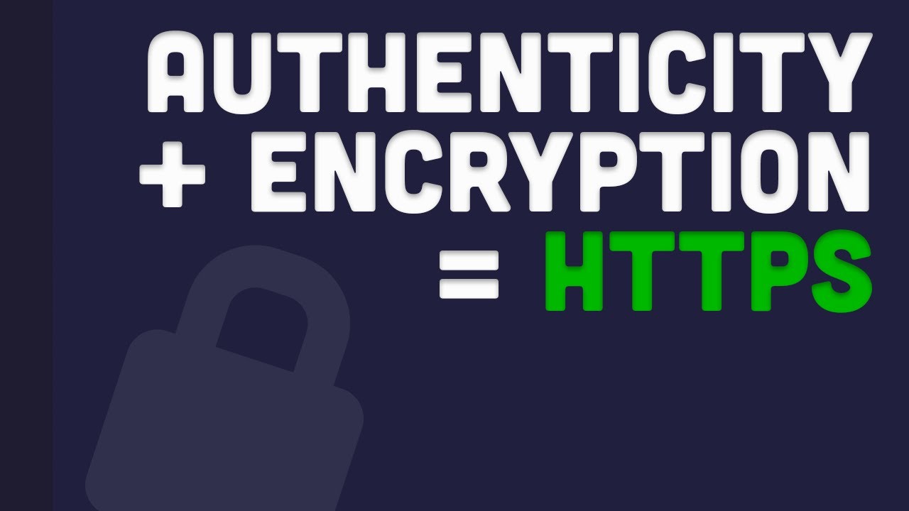 What is HTTPS (SSL) and why every site should use it - YouTube