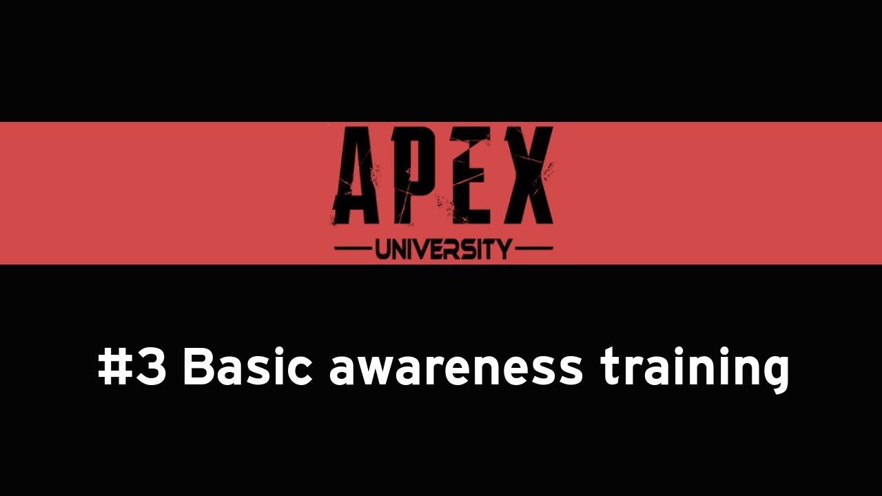 #3 Practicing basic awareness | Coach Nihil | APEX UNIVERSITY
