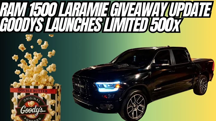 Ram 1500 Laramie Giveaway Update Goodys Launches 500x Limited 