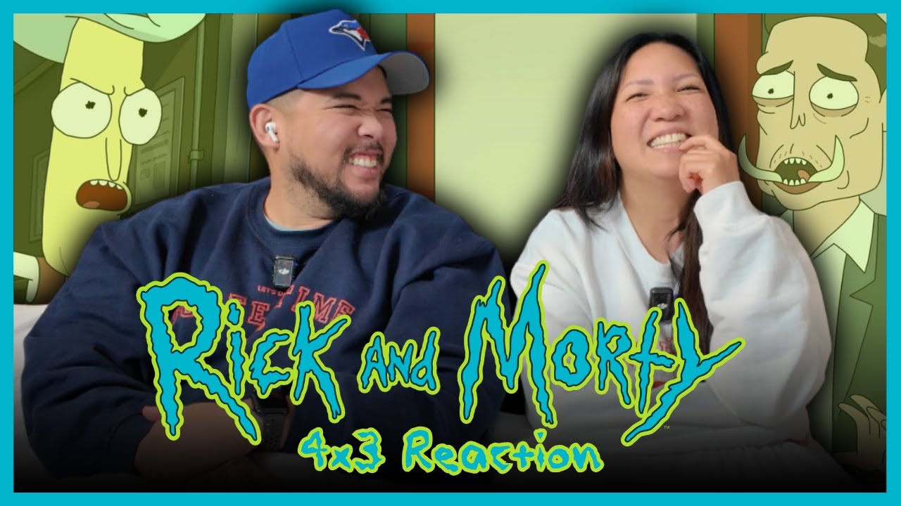 *RICK AND MORTY* BLIND REACTION | 4x3 | One Crew over the Crewcoo's Morty