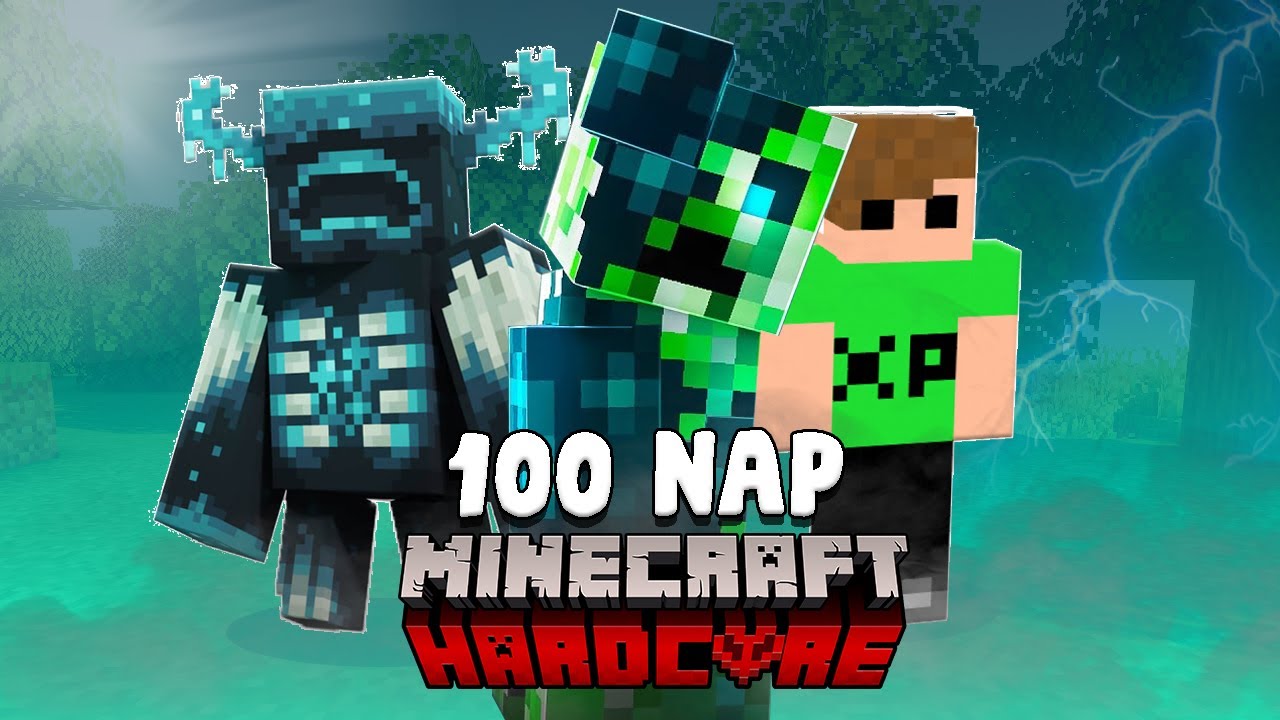 100 NAP A SÖTÉT VÍRUSBAN A MINECRAFT-BAN! 😱