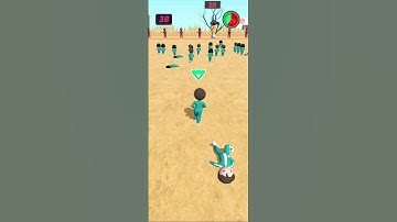 part 🚷💔😭 squid game 3D play k sniper challenge YouTube #squidgame #viral #shorts #gaming #jondada