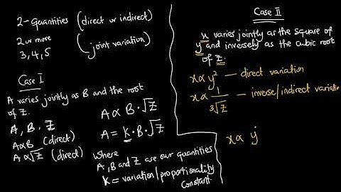 Joint variation (Introduction to variation Part 3)