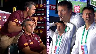 Coach Cam captures rollercoaster final minutes of Origin Game 1 | NRL on Nine