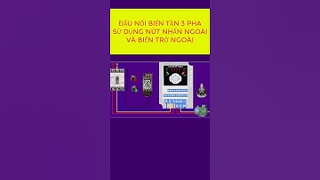 Đấu nối biến tần LS cho 1 động cơ 3 pha