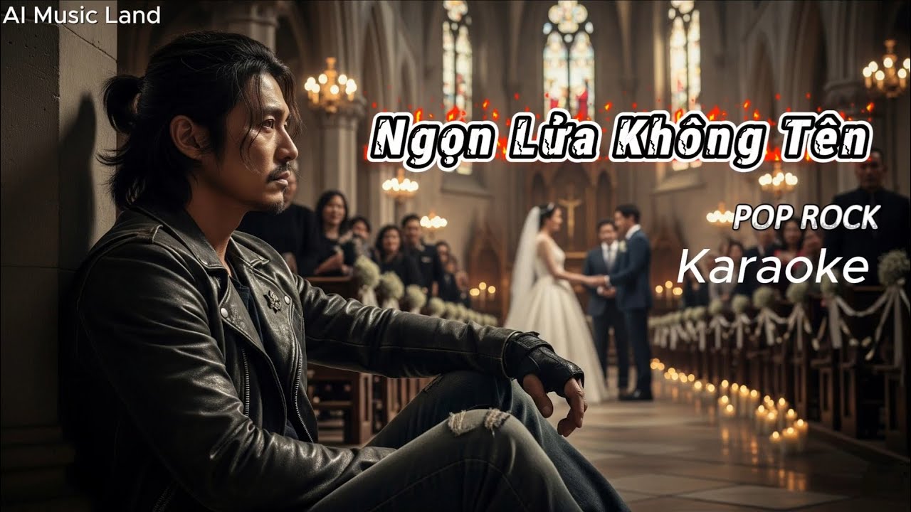Karaoke | Ngọn Lửa Không Tên | AI Music Land
