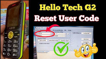 Hello Tech G2 Security Code Reset With Avenger Tool MTK Generic | All Reset China keypad mobiles