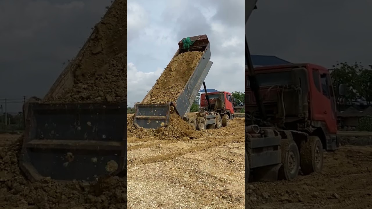 Big machines, big moves! 🔥💪 