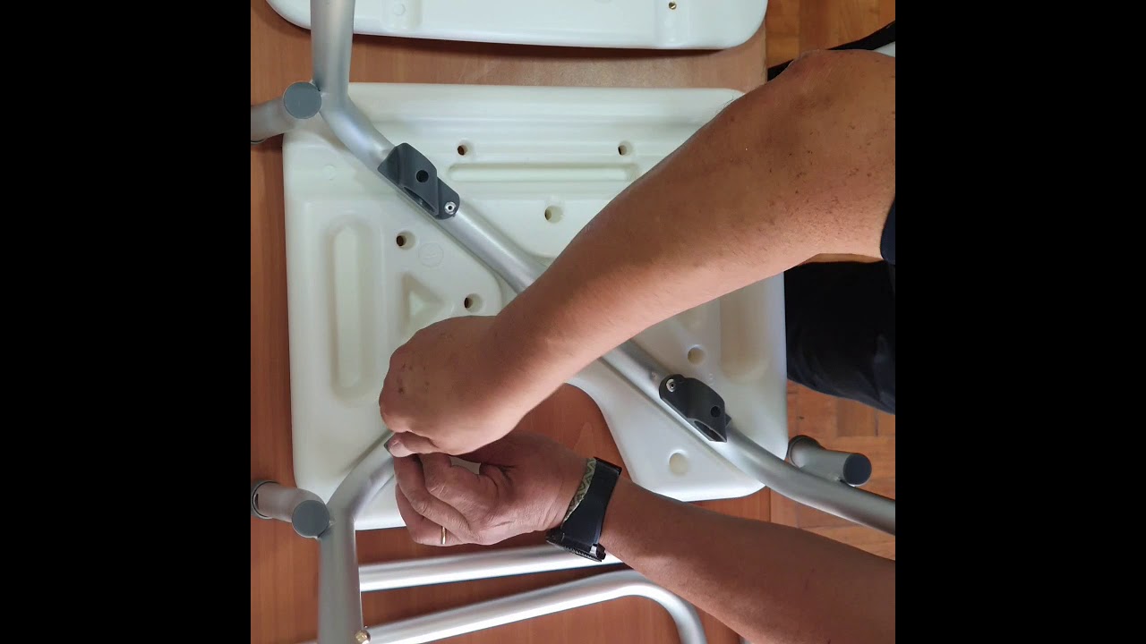 Silla de ducha con respaldo y reposabrazo BA 280