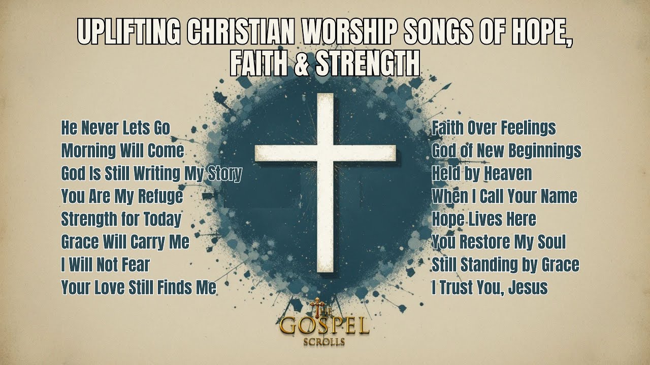 Uplifting Christian Worship Songs of Hope, Faith & Strength - YouTube