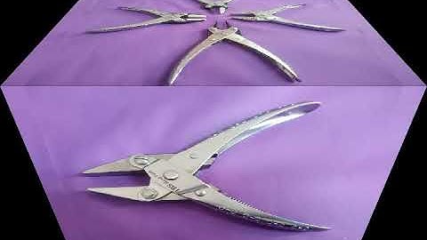 Parallel action pliers
