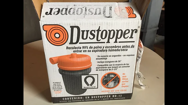 HOW WELL DOES THE DUSTOPPER WORK? AFFORDABLE DUST COLLECTION SYSTEM